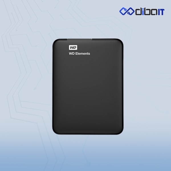 هارد اکسترنال وسترن دیجیتال مدل Elements ظرفیت 2 ترابایت