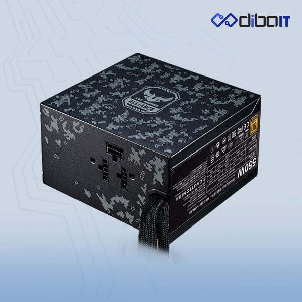 منبع تغذیه کامپیوتر کولر مستر مدل  MASTERWATT 550 TUF GAMING EDITION