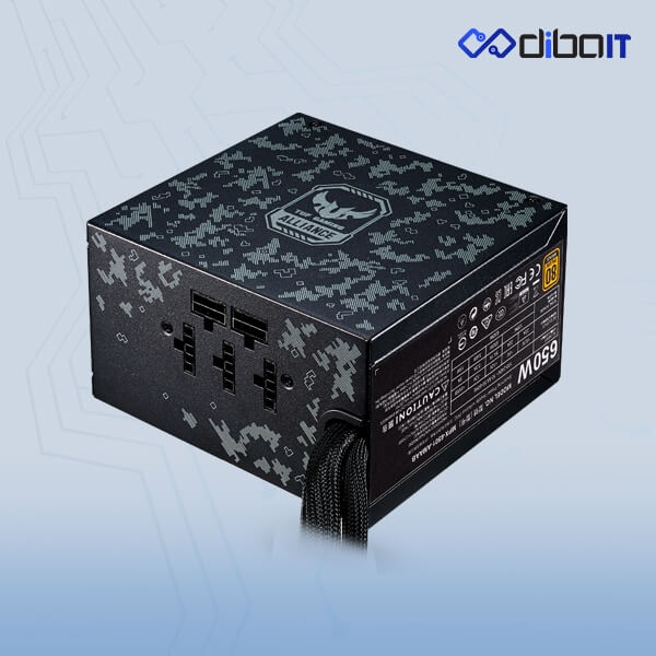 منبع تغذیه کامپیوتر کولر مستر مدل  MASTERWATT 650 TUF GAMING EDITION