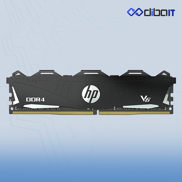 رم دسکتاپ DDR4 اچ پی مدل V6 ظرفیت 16 گیگابایت تک کاناله 3200 مگاهرتز CL16
