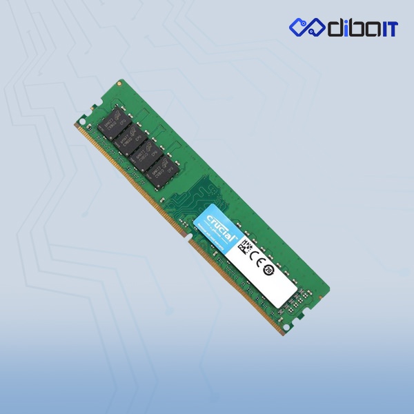 رم دسکتاپ DDR4 کروشیال ظرفیت 16 گیگابایت تک کاناله 2400 مگاهرتز
