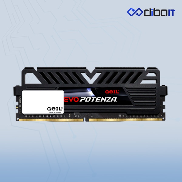 رم دسکتاپ DDR4 گیل مدل Evo Potenza ظرفیت 8 گیگابایت تک کاناله 3000 مگاهرتز