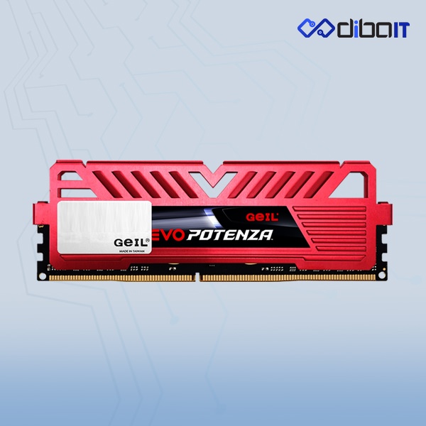رم دسکتاپ DDR4 گیل مدل Evo Potenza ظرفیت 8 گیگابایت تک کاناله 3000 مگاهرتز