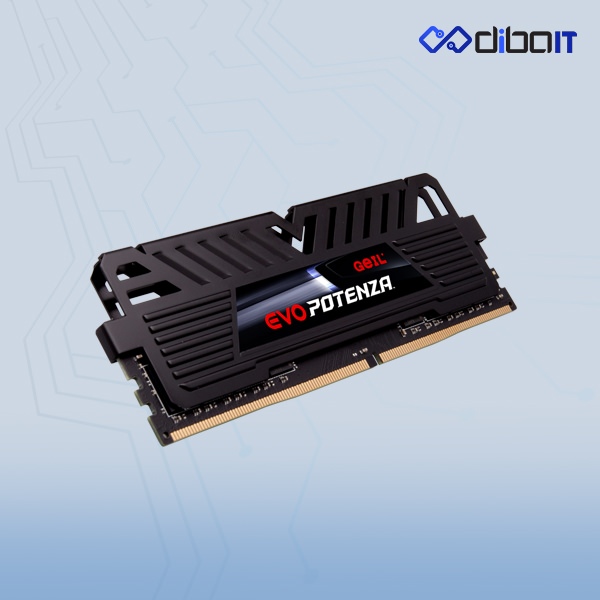 رم دسکتاپ DDR4 گیل مدل Evo Potenza ظرفیت 8 گیگابایت تک کاناله 3000 مگاهرتز