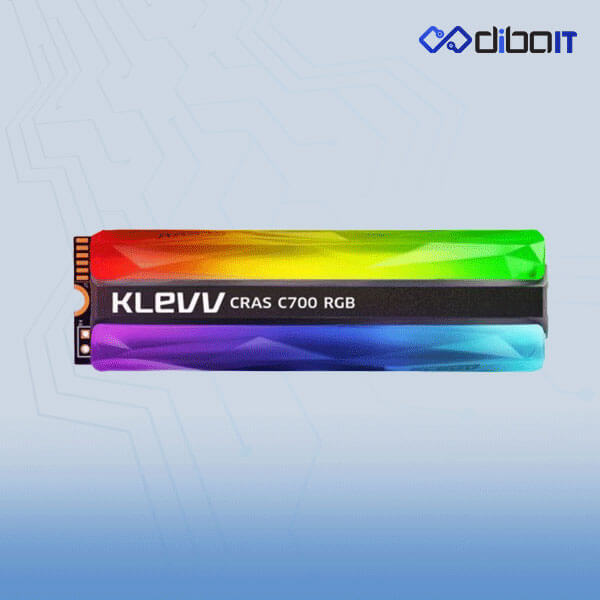اس اس دی اینترنال M.2 NVMe کلو مدل KLEVV CRAS C700 RGB ظرفیت 480 گیگابایت
