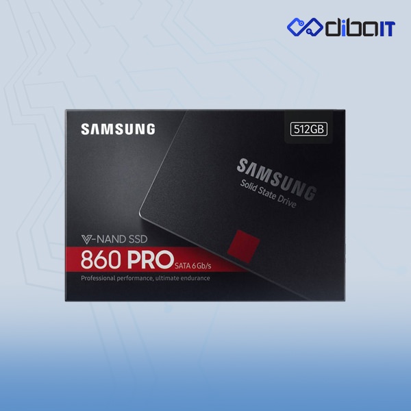 اس اس دی اینترنال سامسونگ مدل 860 pro ظرفیت 512 گیگابایت